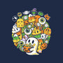 Hallow-Doodle-Ween-None-Polyester-Shower Curtain-krisren28