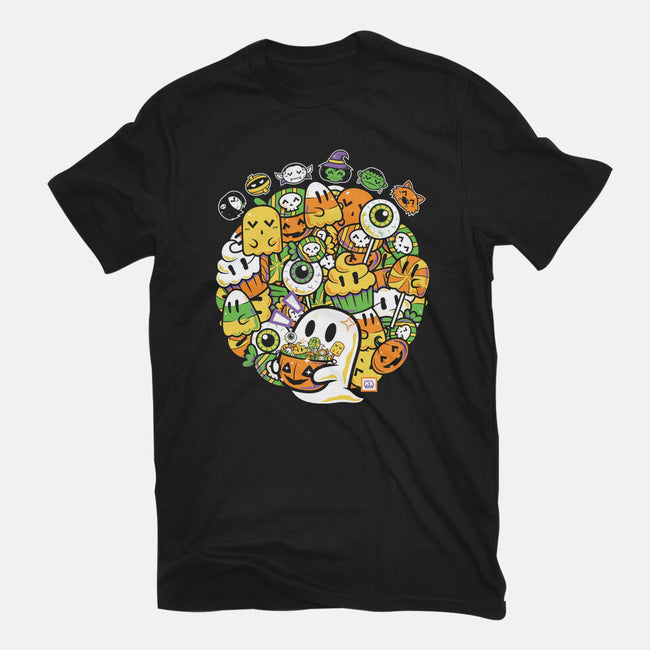 Hallow-Doodle-Ween-Unisex-Basic-Tee-krisren28