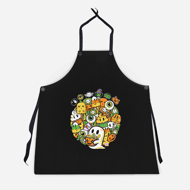 Hallow-Doodle-Ween-Unisex-Kitchen-Apron-krisren28