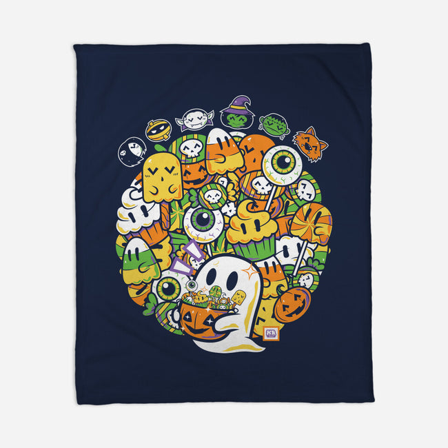 Hallow-Doodle-Ween-None-Fleece-Blanket-krisren28