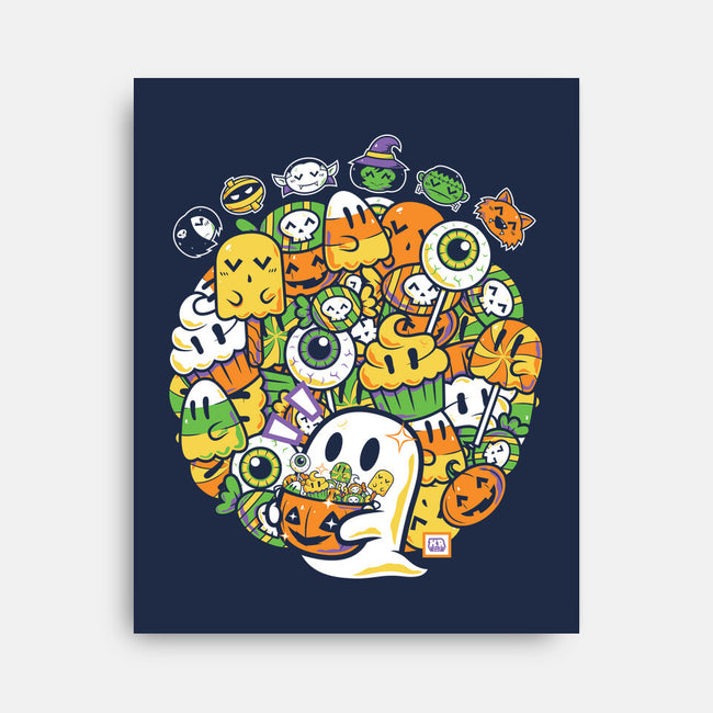 Hallow-Doodle-Ween-None-Stretched-Canvas-krisren28