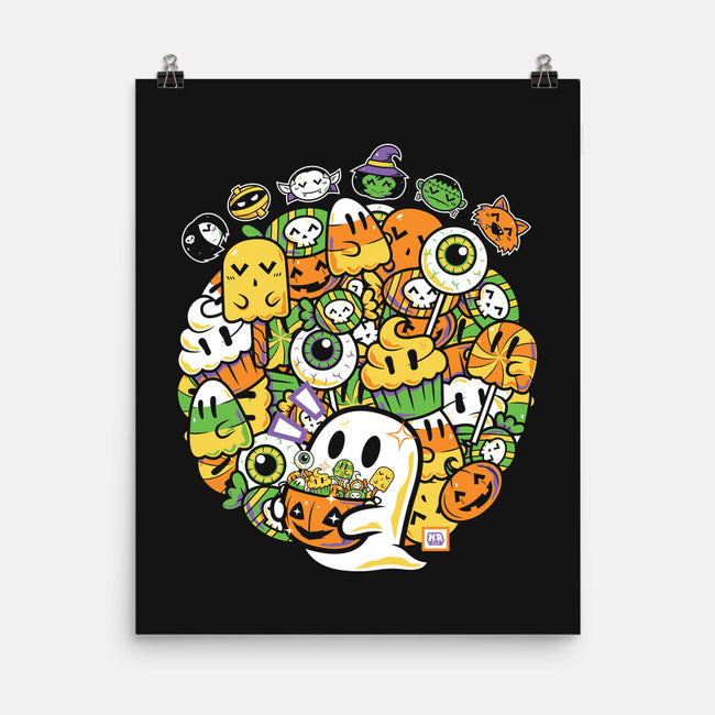 Hallow-Doodle-Ween-None-Matte-Poster-krisren28