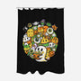 Hallow-Doodle-Ween-None-Polyester-Shower Curtain-krisren28