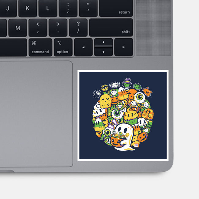 Hallow-Doodle-Ween-None-Glossy-Sticker-krisren28