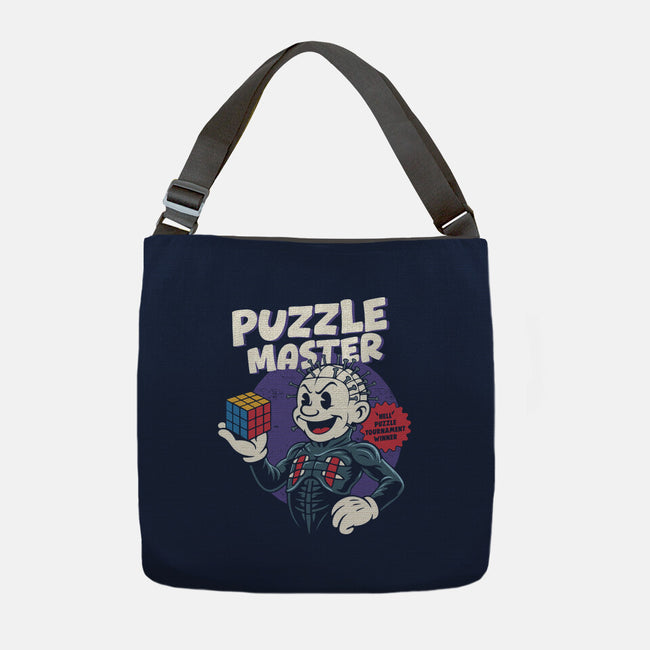 Puzzle Master-None-Adjustable Tote-Bag-Marinho
