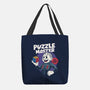 Puzzle Master-None-Basic Tote-Bag-Marinho