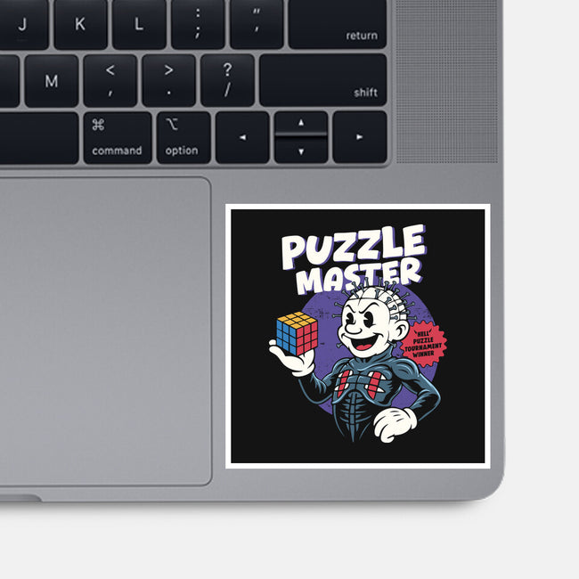 Puzzle Master-None-Glossy-Sticker-Marinho