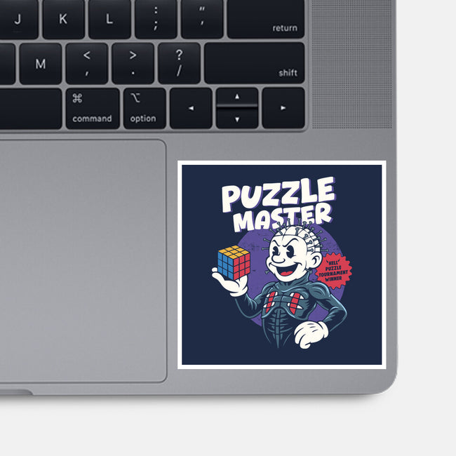 Puzzle Master-None-Glossy-Sticker-Marinho