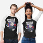 Puzzle Master-Unisex-Baseball-Tee-Marinho