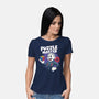 Puzzle Master-Womens-Basic-Tee-Marinho