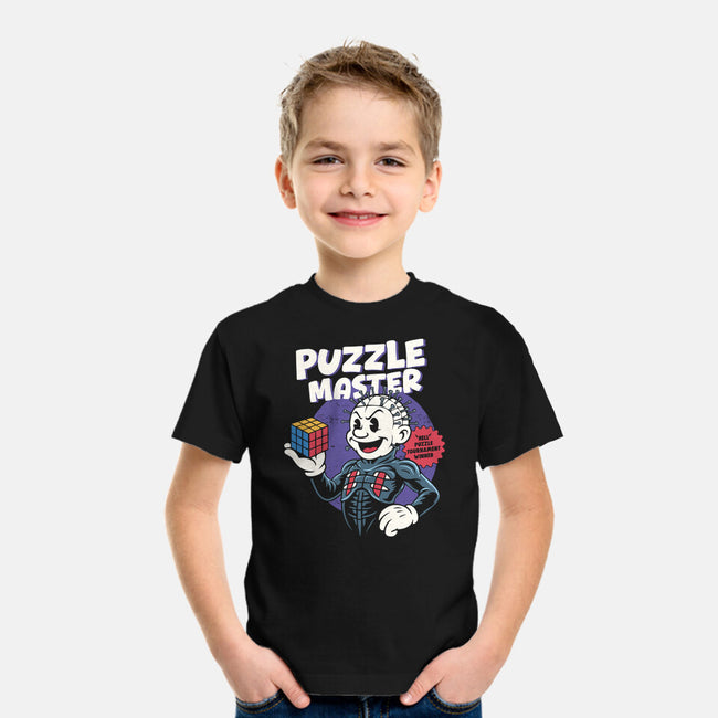 Puzzle Master-Youth-Basic-Tee-Marinho