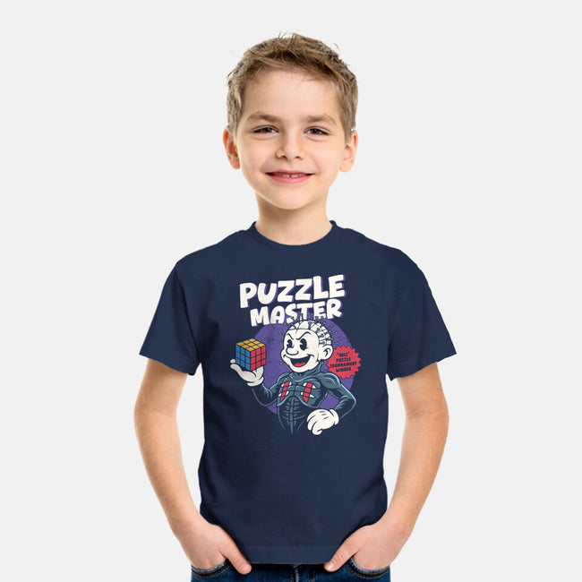 Puzzle Master-Youth-Basic-Tee-Marinho