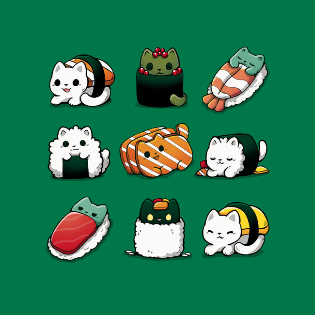 Japan Food Kittens-Womens-Fitted-Tee-Vallina84