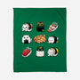 Japan Food Kittens-None-Fleece-Blanket-Vallina84