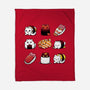 Japan Food Kittens-None-Fleece-Blanket-Vallina84