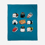 Japan Food Kittens-None-Fleece-Blanket-Vallina84