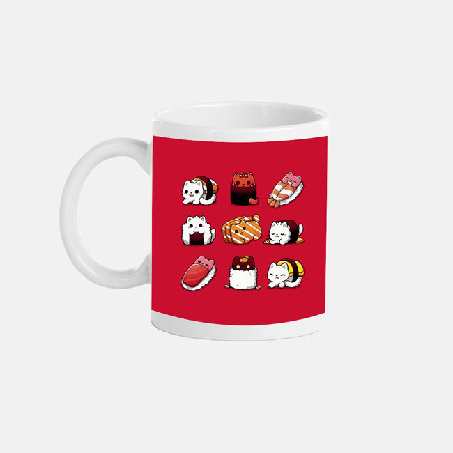 Japan Food Kittens-None-Mug-Drinkware-Vallina84