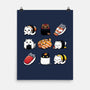 Japan Food Kittens-None-Matte-Poster-Vallina84