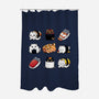 Japan Food Kittens-None-Polyester-Shower Curtain-Vallina84