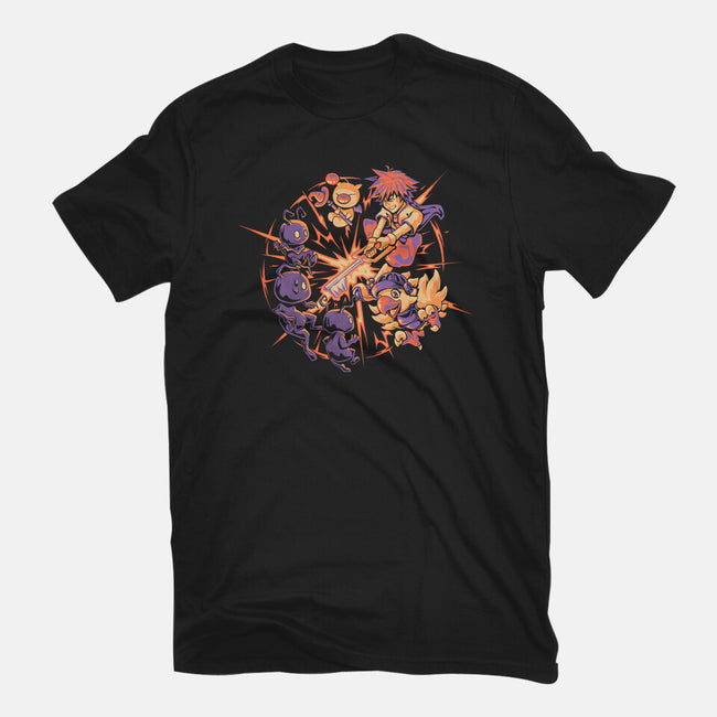 Keyblade Clash-Mens-Premium-Tee-eduely