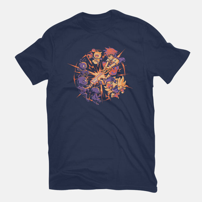 Keyblade Clash-Mens-Premium-Tee-eduely