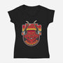 Lord Of Darkness 85-Womens-V-Neck-Tee-CarloJ1956