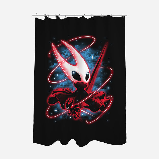 Shadow Hornet-None-Polyester-Shower Curtain-zybbhorn
