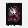 Shadow Hornet-None-Polyester-Shower Curtain-zybbhorn