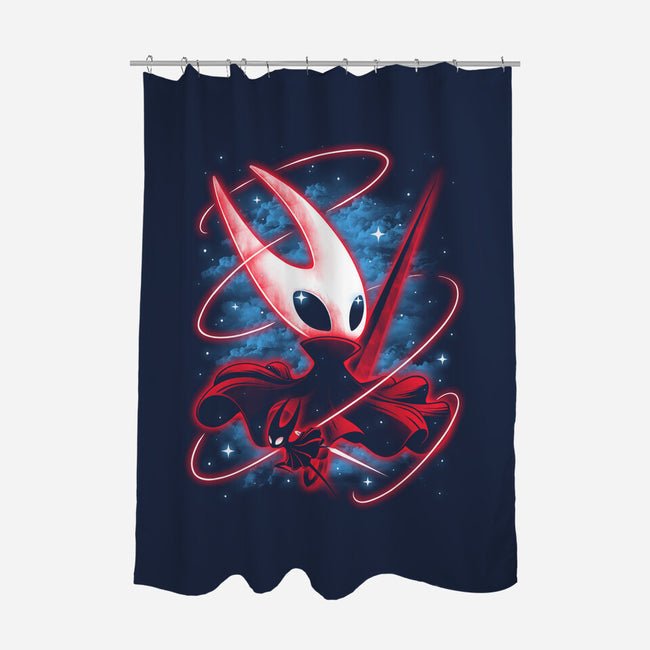 Shadow Hornet-None-Polyester-Shower Curtain-zybbhorn