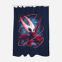 Shadow Hornet-None-Polyester-Shower Curtain-zybbhorn
