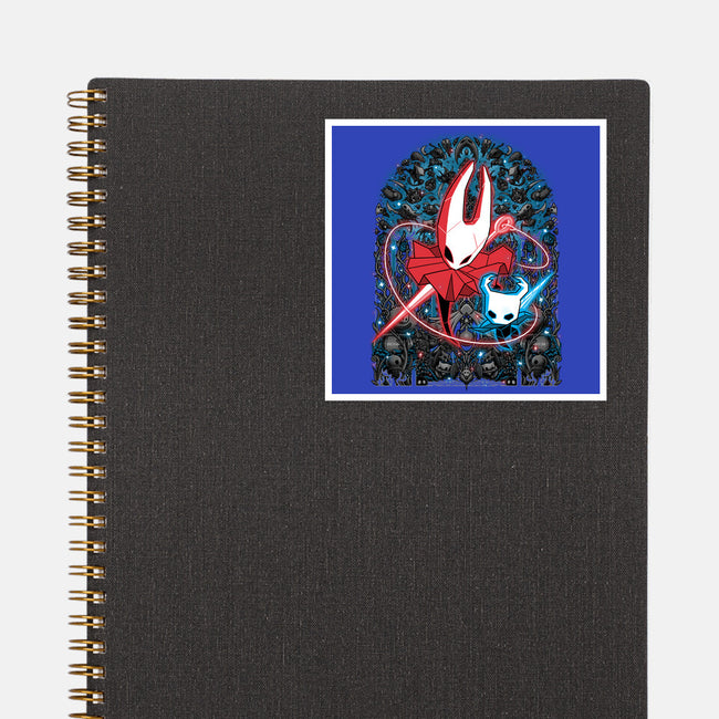 Mosaic Hornet-None-Glossy-Sticker-zybbhorn