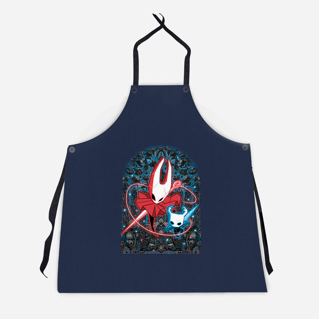 Mosaic Hornet-Unisex-Kitchen-Apron-zybbhorn