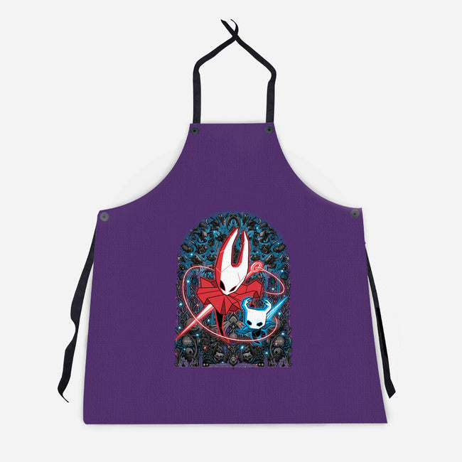 Mosaic Hornet-Unisex-Kitchen-Apron-zybbhorn