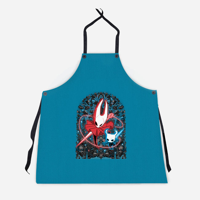 Mosaic Hornet-Unisex-Kitchen-Apron-zybbhorn