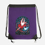 Mosaic Hornet-None-Drawstring-Bag-zybbhorn