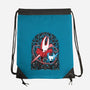 Mosaic Hornet-None-Drawstring-Bag-zybbhorn