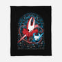 Mosaic Hornet-None-Fleece-Blanket-zybbhorn