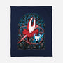 Mosaic Hornet-None-Fleece-Blanket-zybbhorn