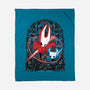 Mosaic Hornet-None-Fleece-Blanket-zybbhorn