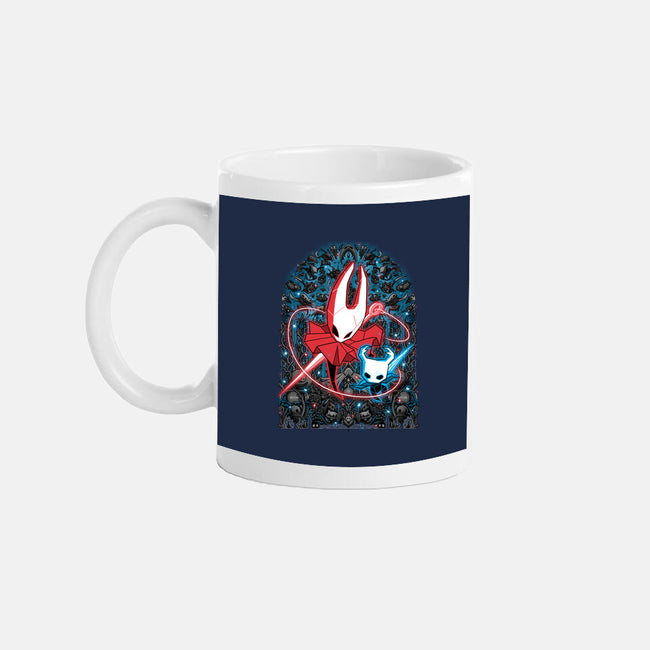 Mosaic Hornet-None-Mug-Drinkware-zybbhorn