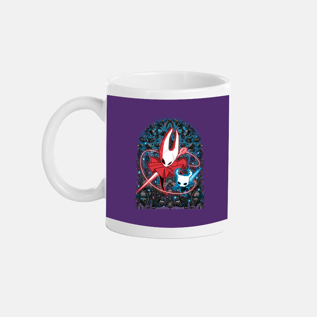 Mosaic Hornet-None-Mug-Drinkware-zybbhorn