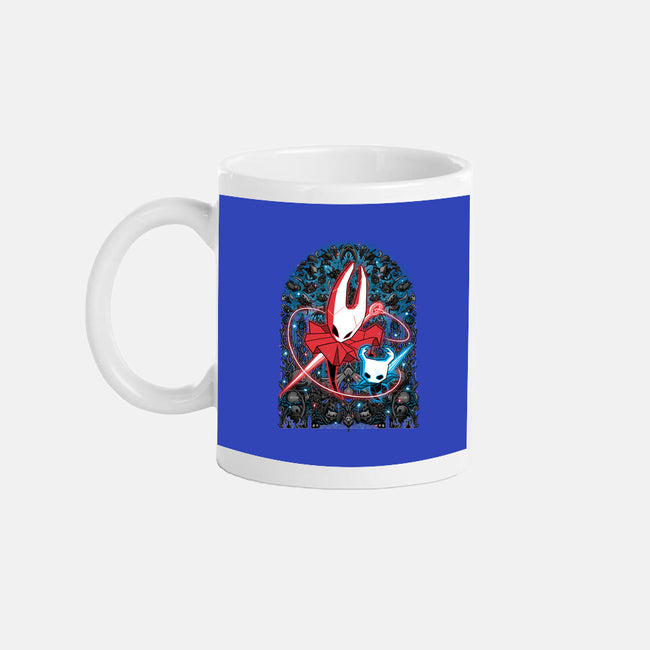 Mosaic Hornet-None-Mug-Drinkware-zybbhorn
