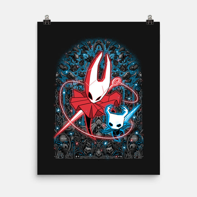 Mosaic Hornet-None-Matte-Poster-zybbhorn