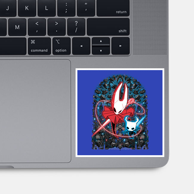 Mosaic Hornet-None-Glossy-Sticker-zybbhorn