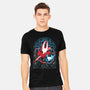 Mosaic Hornet-Mens-Heavyweight-Tee-zybbhorn