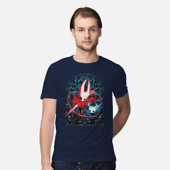 Mosaic Hornet-Mens-Premium-Tee-zybbhorn