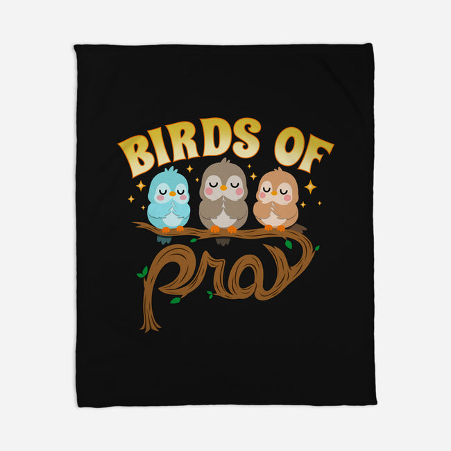 Birds Of Pray-None-Fleece-Blanket-Boggs Nicolas