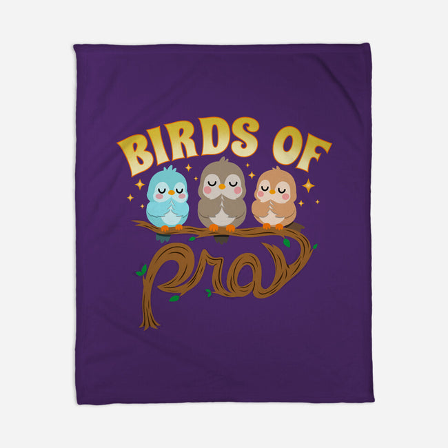 Birds Of Pray-None-Fleece-Blanket-Boggs Nicolas