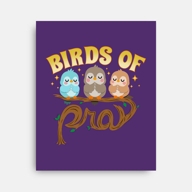 Birds Of Pray-None-Stretched-Canvas-Boggs Nicolas