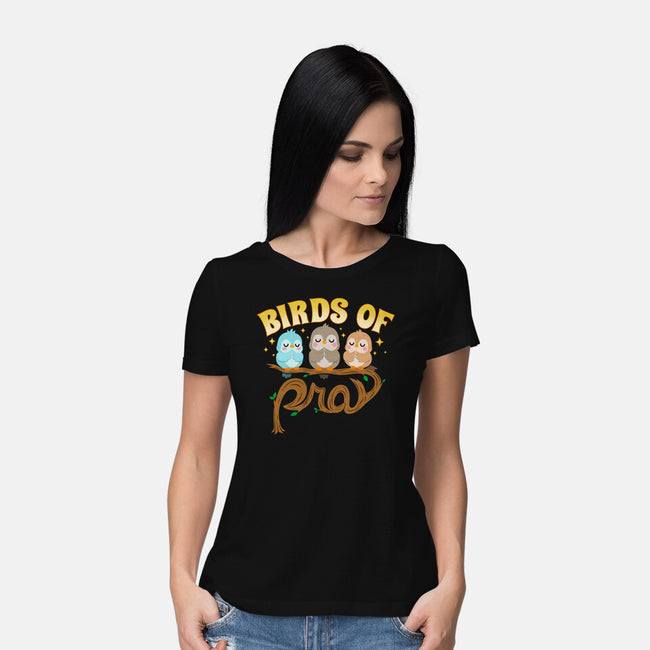 Birds Of Pray-Womens-Basic-Tee-Boggs Nicolas
